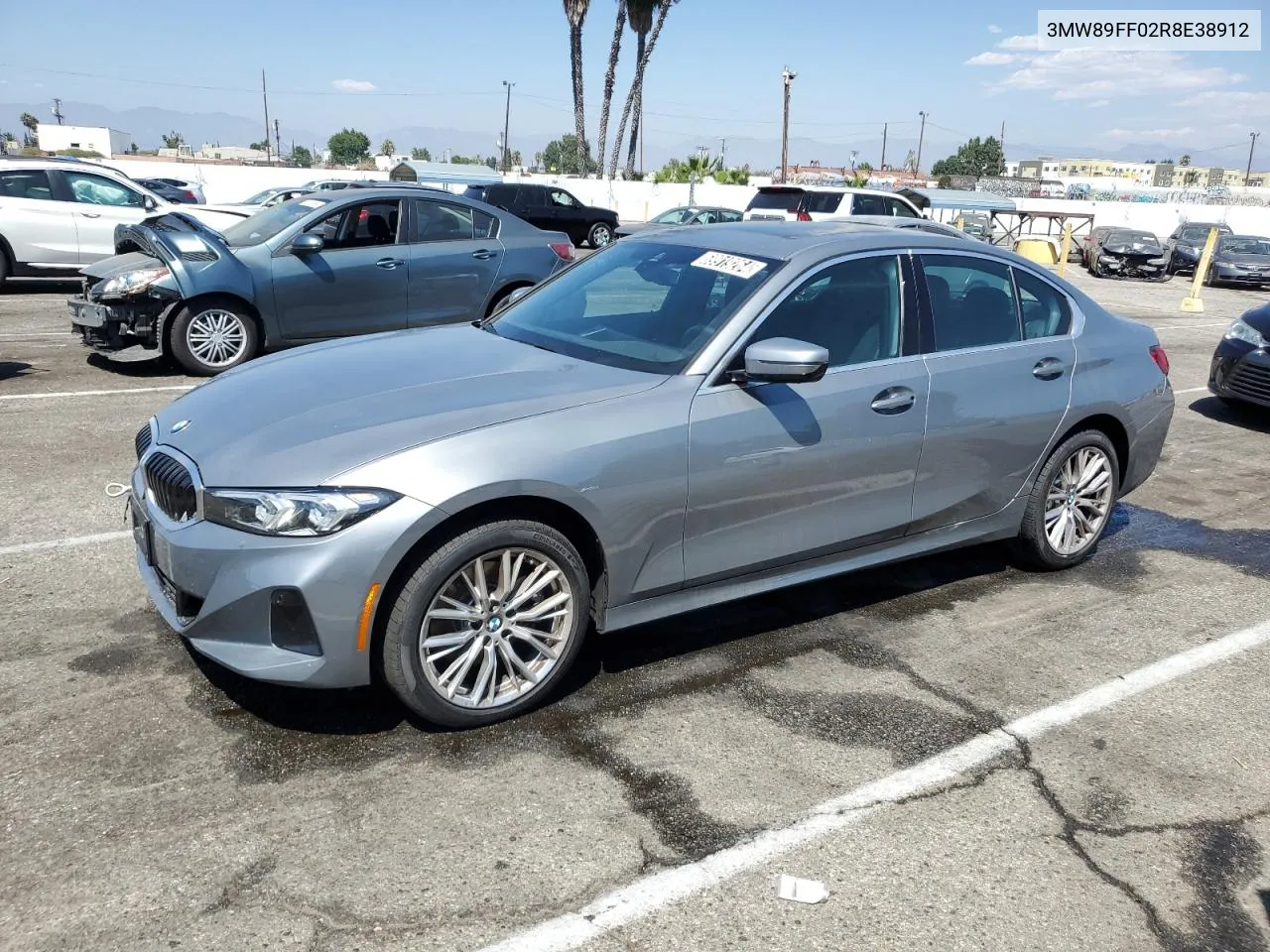 2024 BMW 330Xi VIN: 3MW89FF02R8E38912 Lot: 69919264