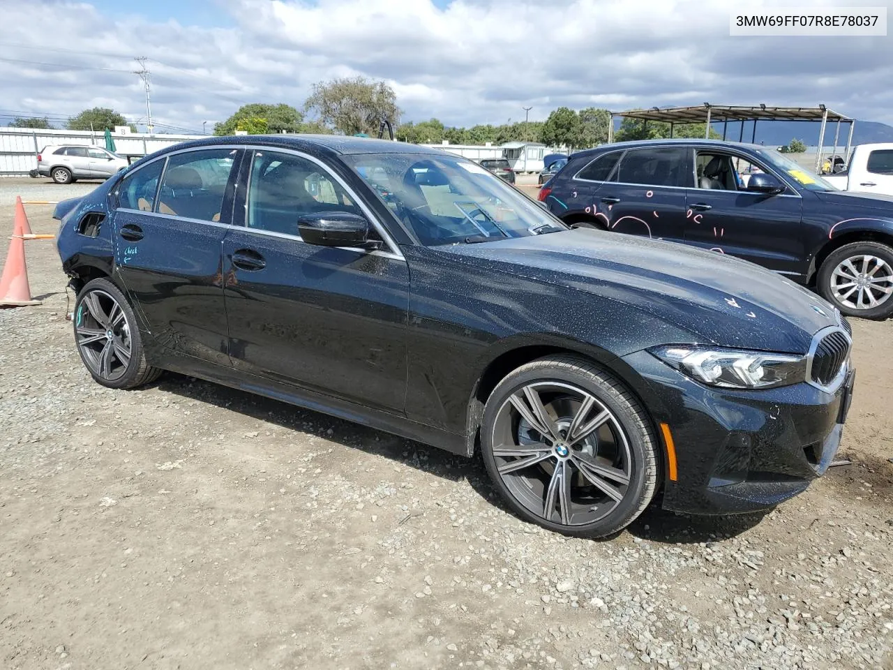 2024 BMW 330I VIN: 3MW69FF07R8E78037 Lot: 72612854