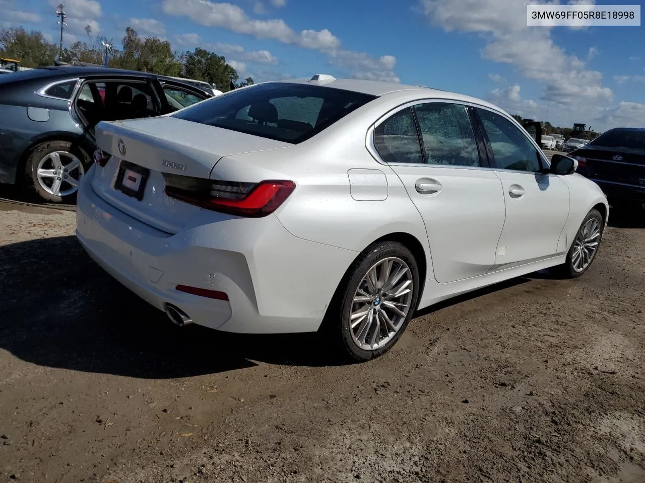 2024 BMW 330I VIN: 3MW69FF05R8E18998 Lot: 79207324