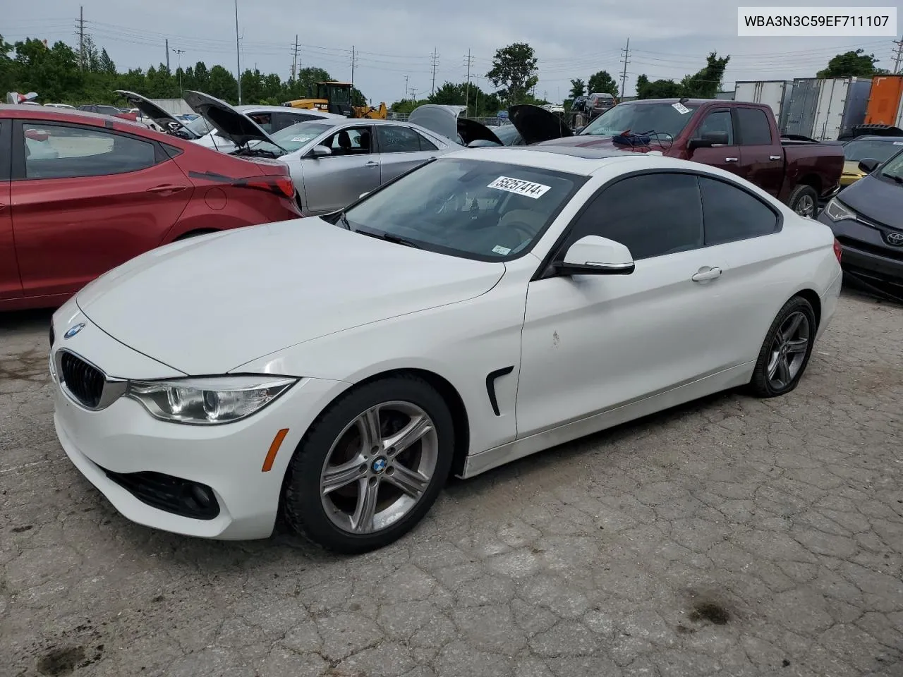 WBA3N3C59EF711107 2014 BMW 428 I