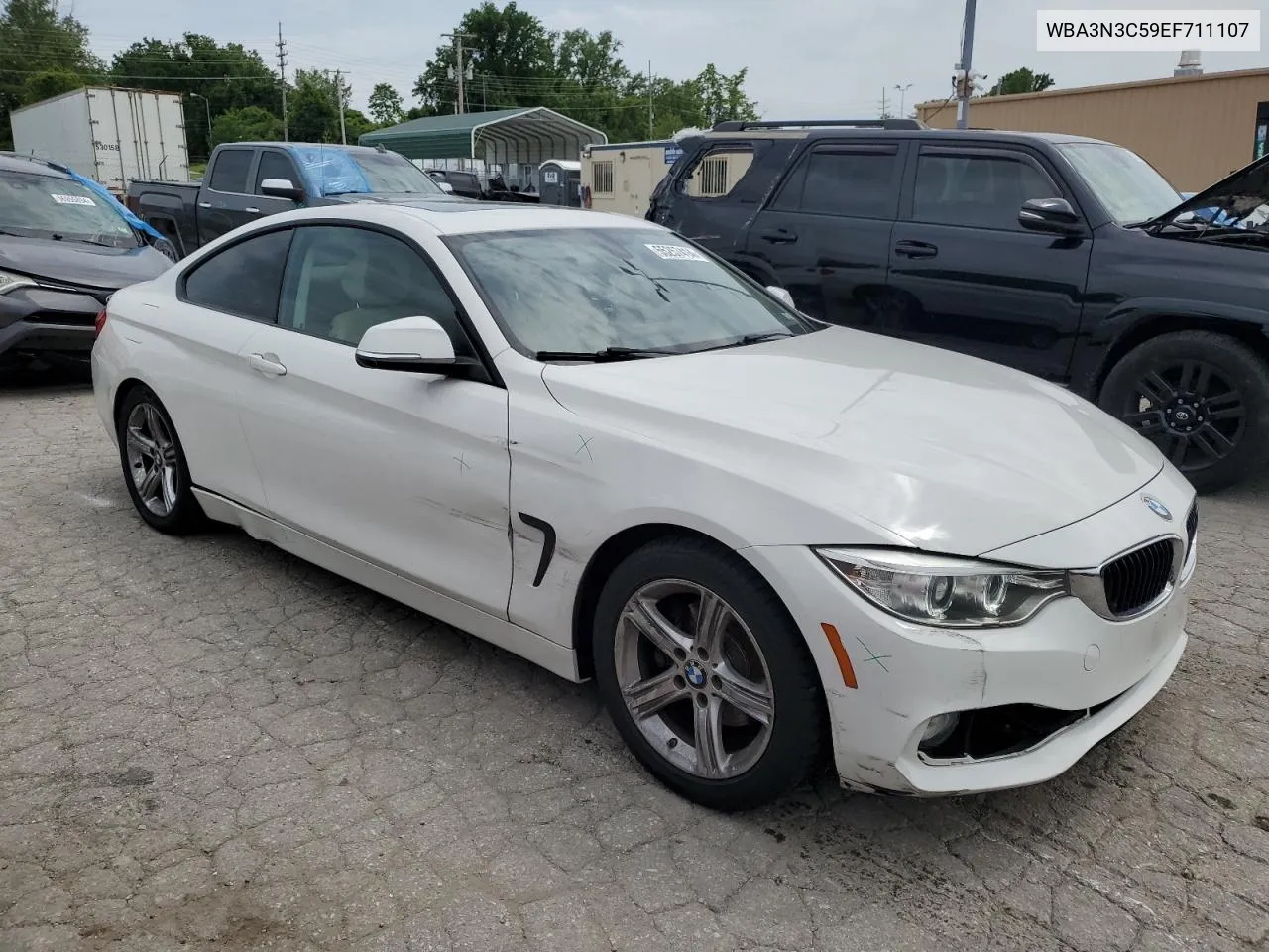 WBA3N3C59EF711107 2014 BMW 428 I