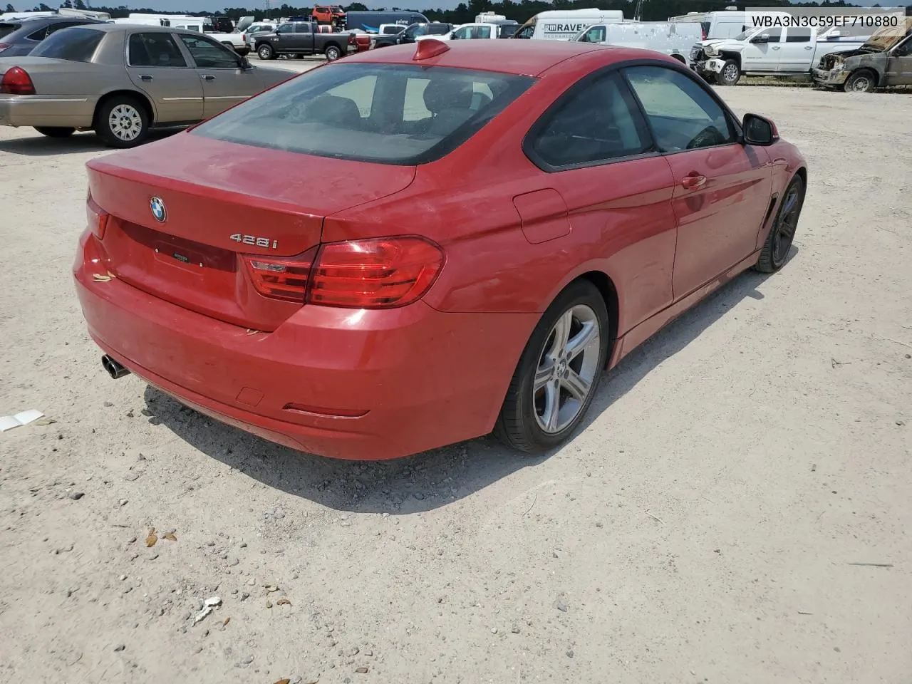 2014 BMW 428 I VIN: WBA3N3C59EF710880 Lot: 58422684