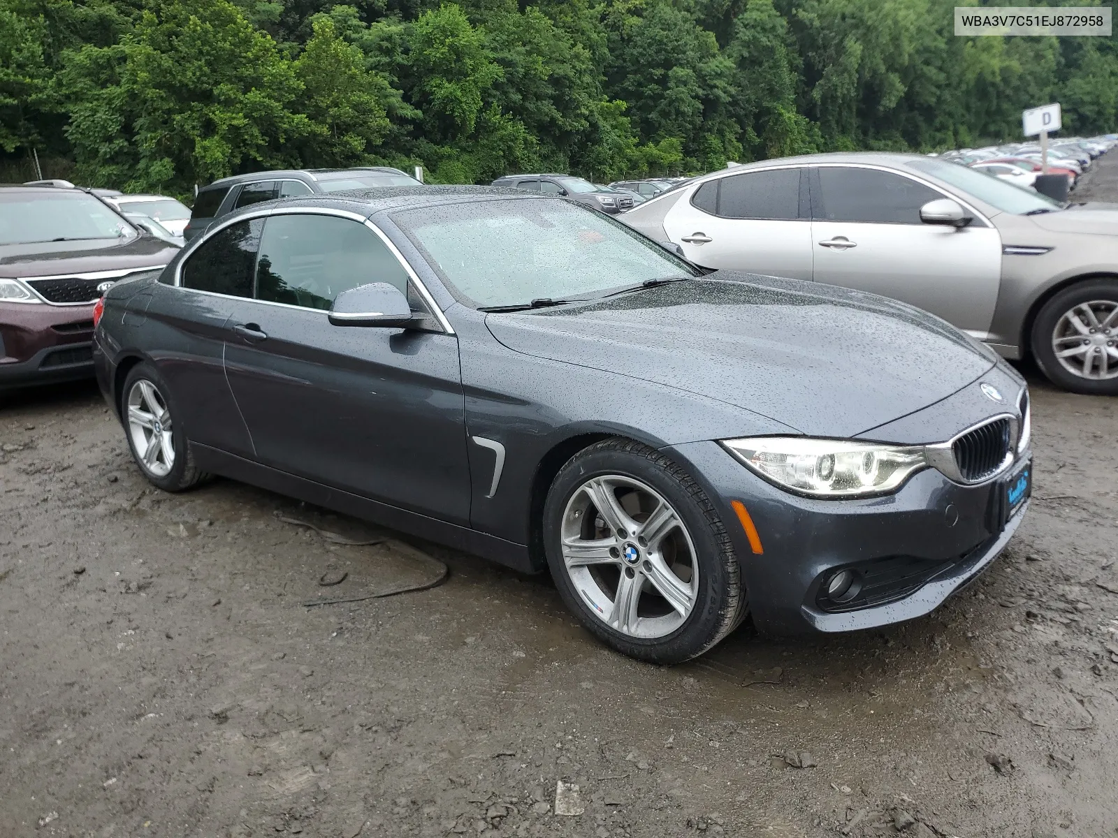 2014 BMW 428 I Sulev VIN: WBA3V7C51EJ872958 Lot: 62912794