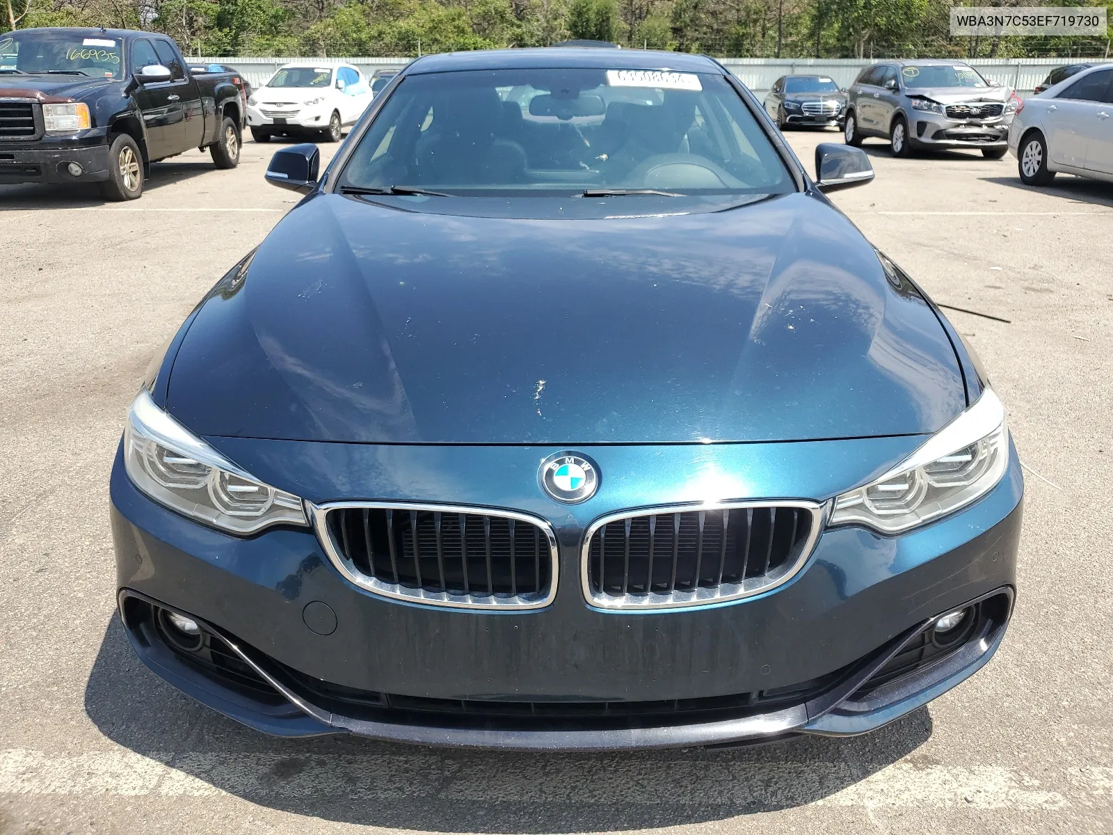 2014 BMW 428 I VIN: WBA3N7C53EF719730 Lot: 63508634