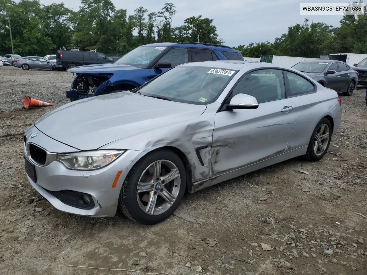 WBA3N9C51EF721536 2014 BMW 428 Xi