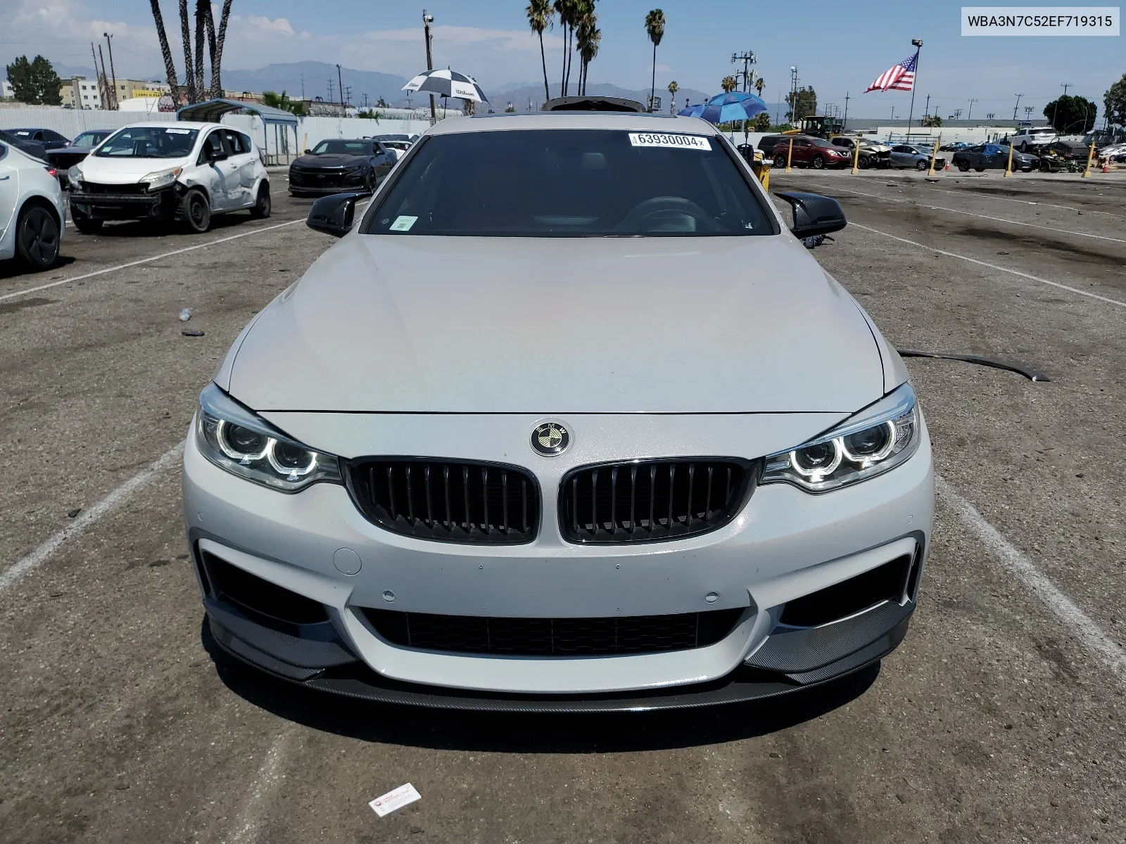 WBA3N7C52EF719315 2014 BMW 428 I