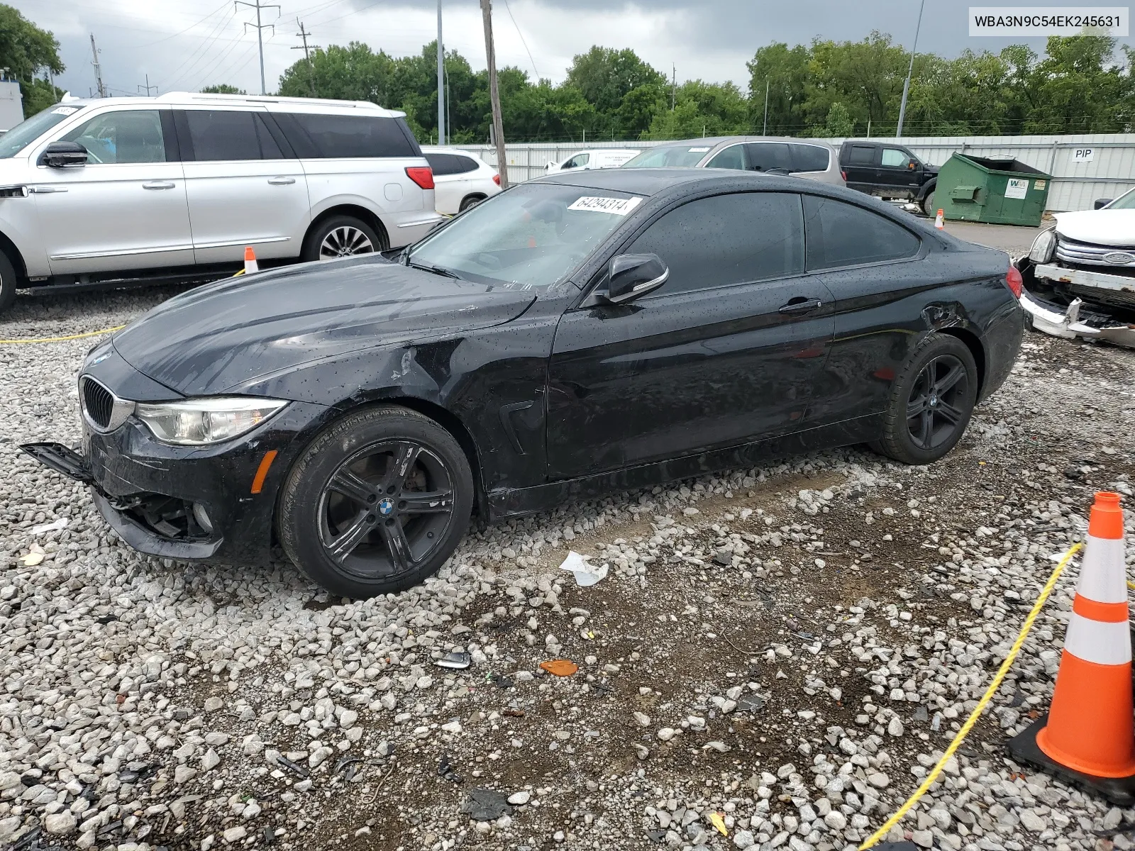 2014 BMW 428 Xi VIN: WBA3N9C54EK245631 Lot: 64294314