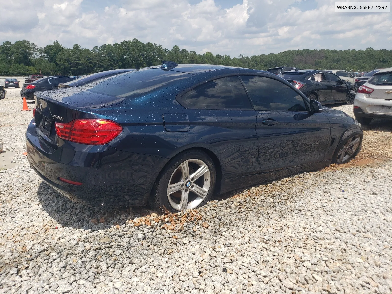 2014 BMW 428 I VIN: WBA3N3C56EF712392 Lot: 65557214