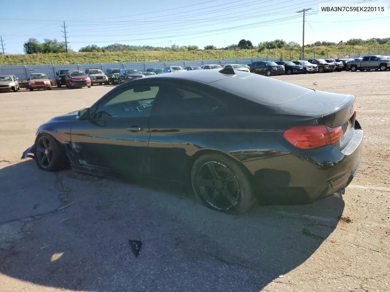 2014 BMW 428 I VIN: WBA3N7C59EK220115 Lot: 67331434