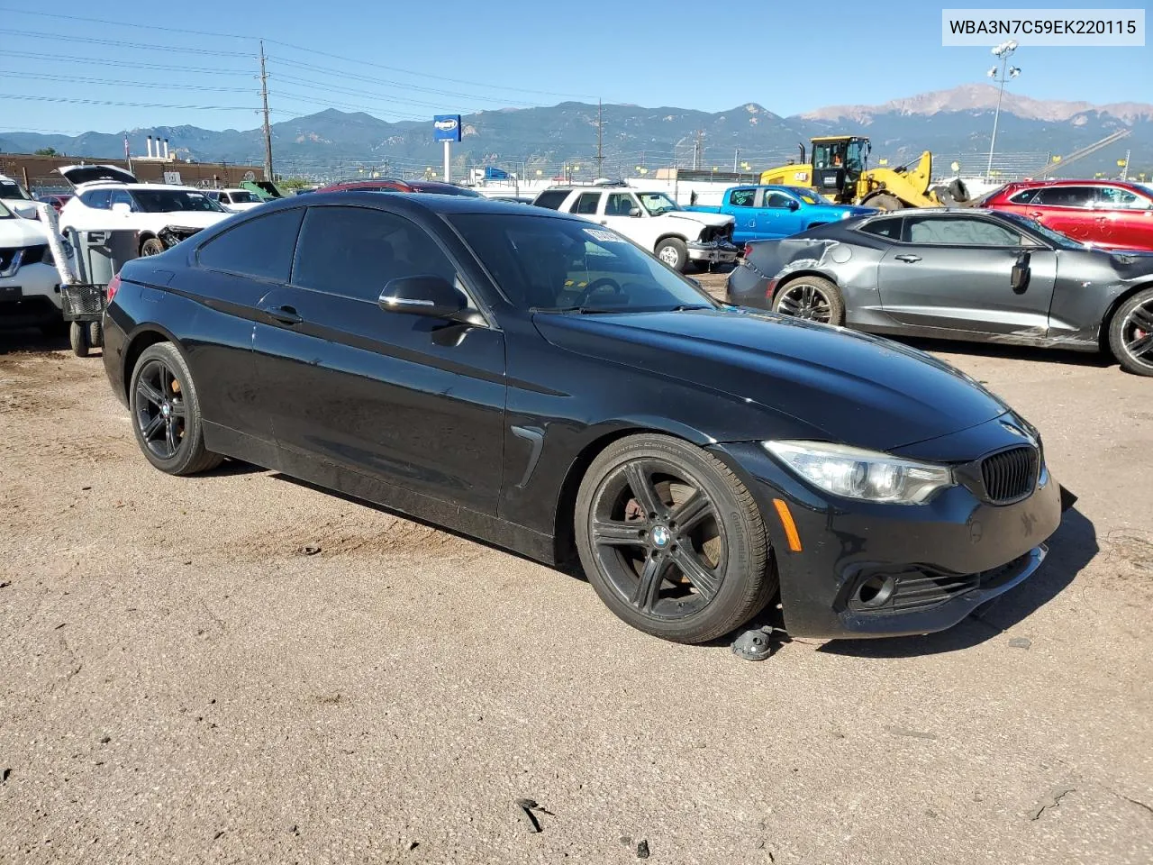 2014 BMW 428 I VIN: WBA3N7C59EK220115 Lot: 67331434