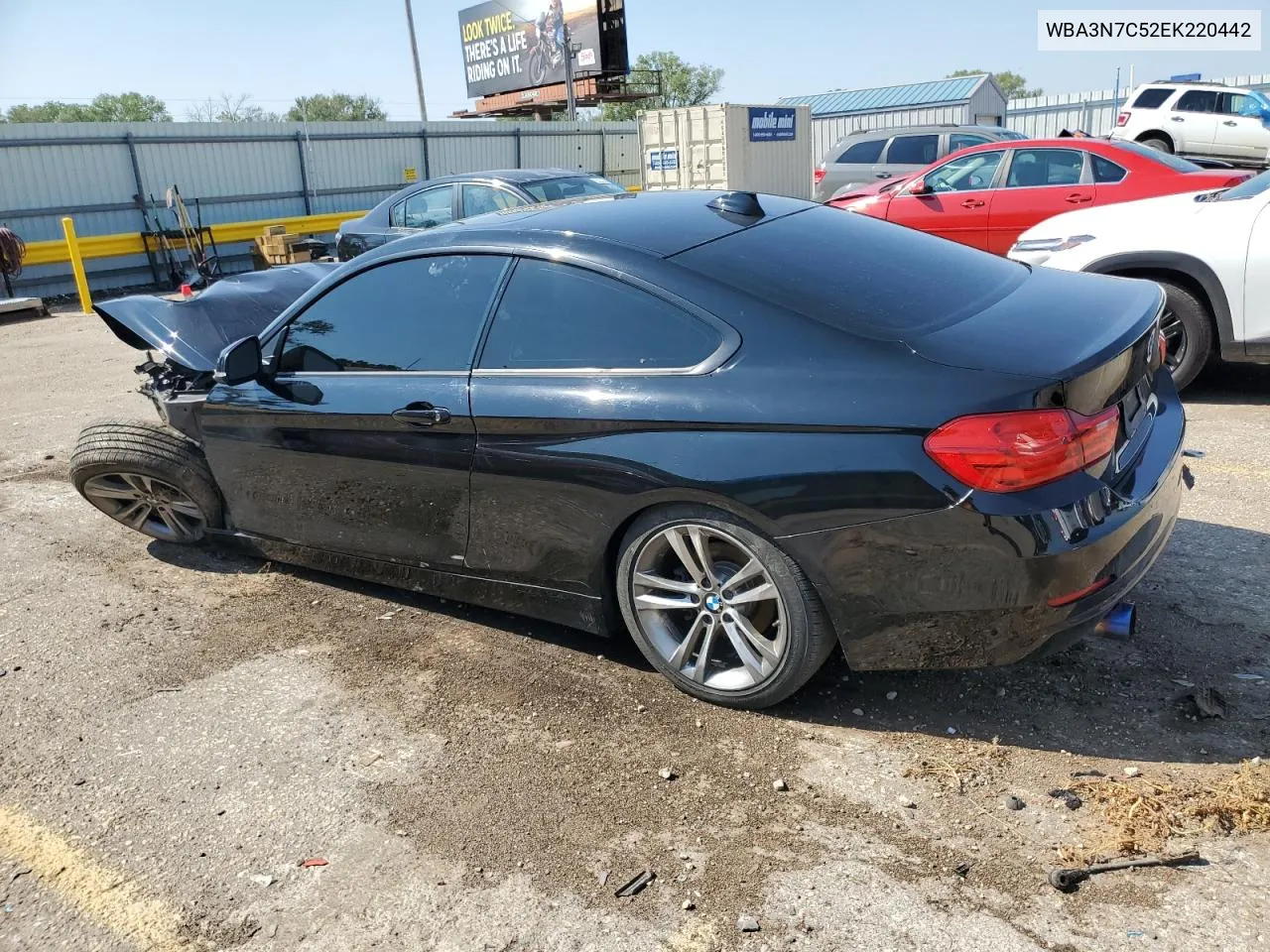 2014 BMW 428 I VIN: WBA3N7C52EK220442 Lot: 68637314