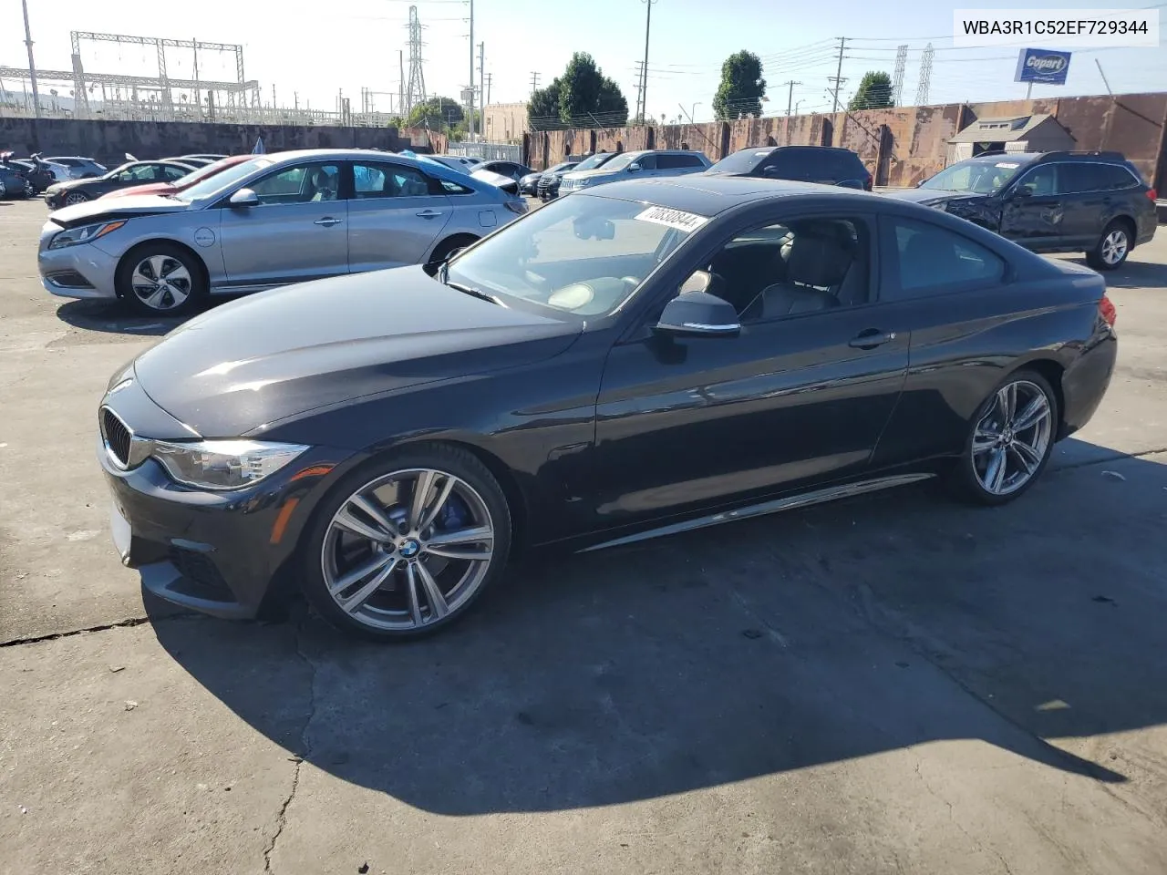 2014 BMW 435 I VIN: WBA3R1C52EF729344 Lot: 70830844