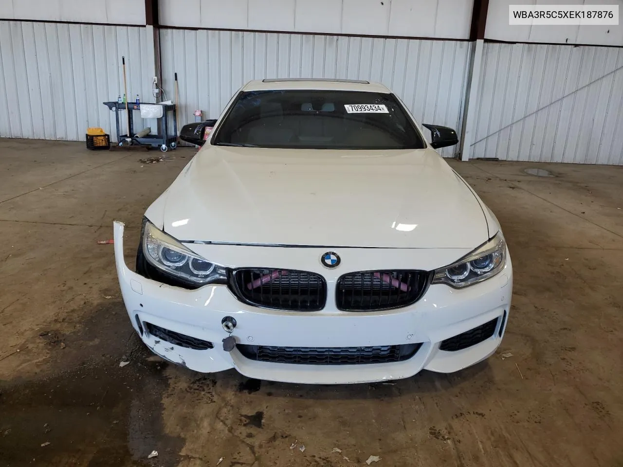 2014 BMW 435 Xi VIN: WBA3R5C5XEK187876 Lot: 70993434