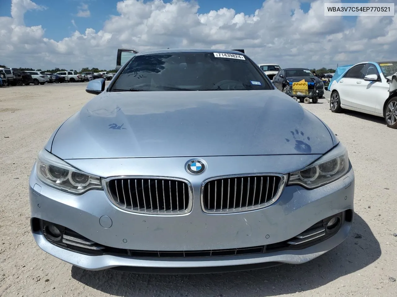 2014 BMW 428 I Sulev VIN: WBA3V7C54EP770521 Lot: 71439824