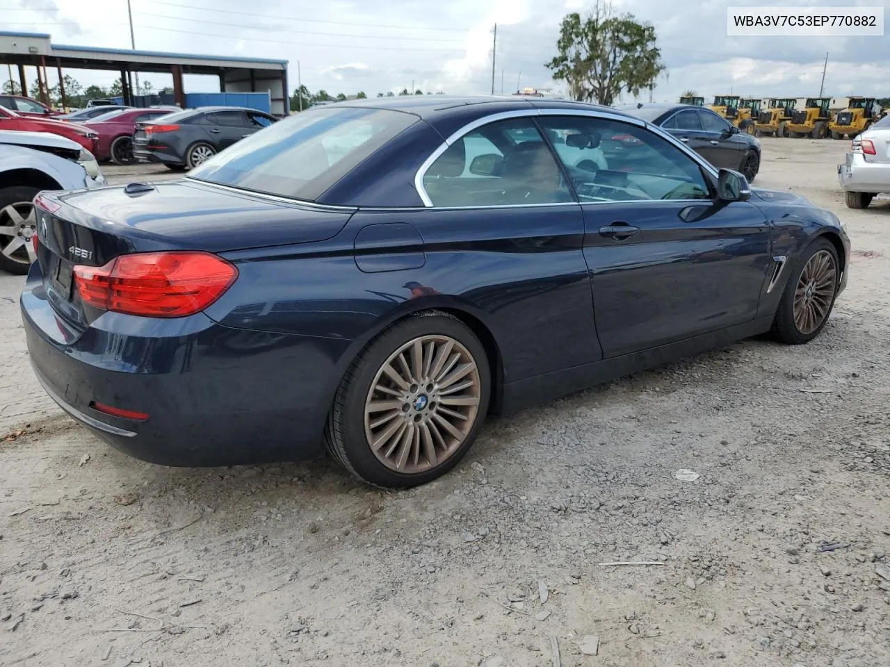 2014 BMW 428 I Sulev VIN: WBA3V7C53EP770882 Lot: 71480514