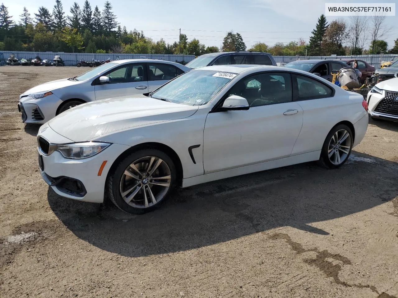 2014 BMW 428 Xi VIN: WBA3N5C57EF717161 Lot: 71628474