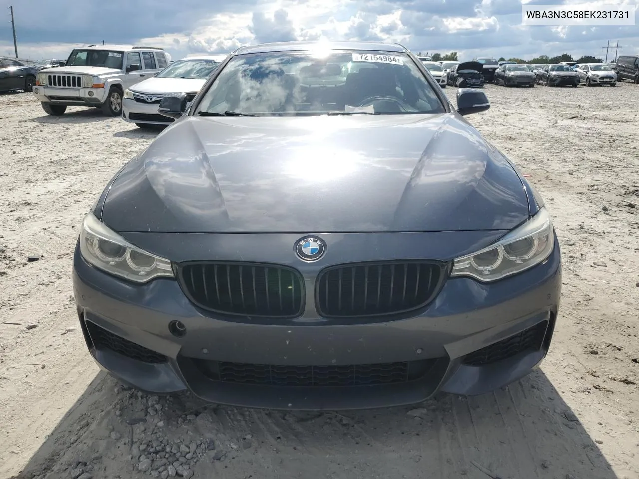 2014 BMW 428 I VIN: WBA3N3C58EK231731 Lot: 72154984