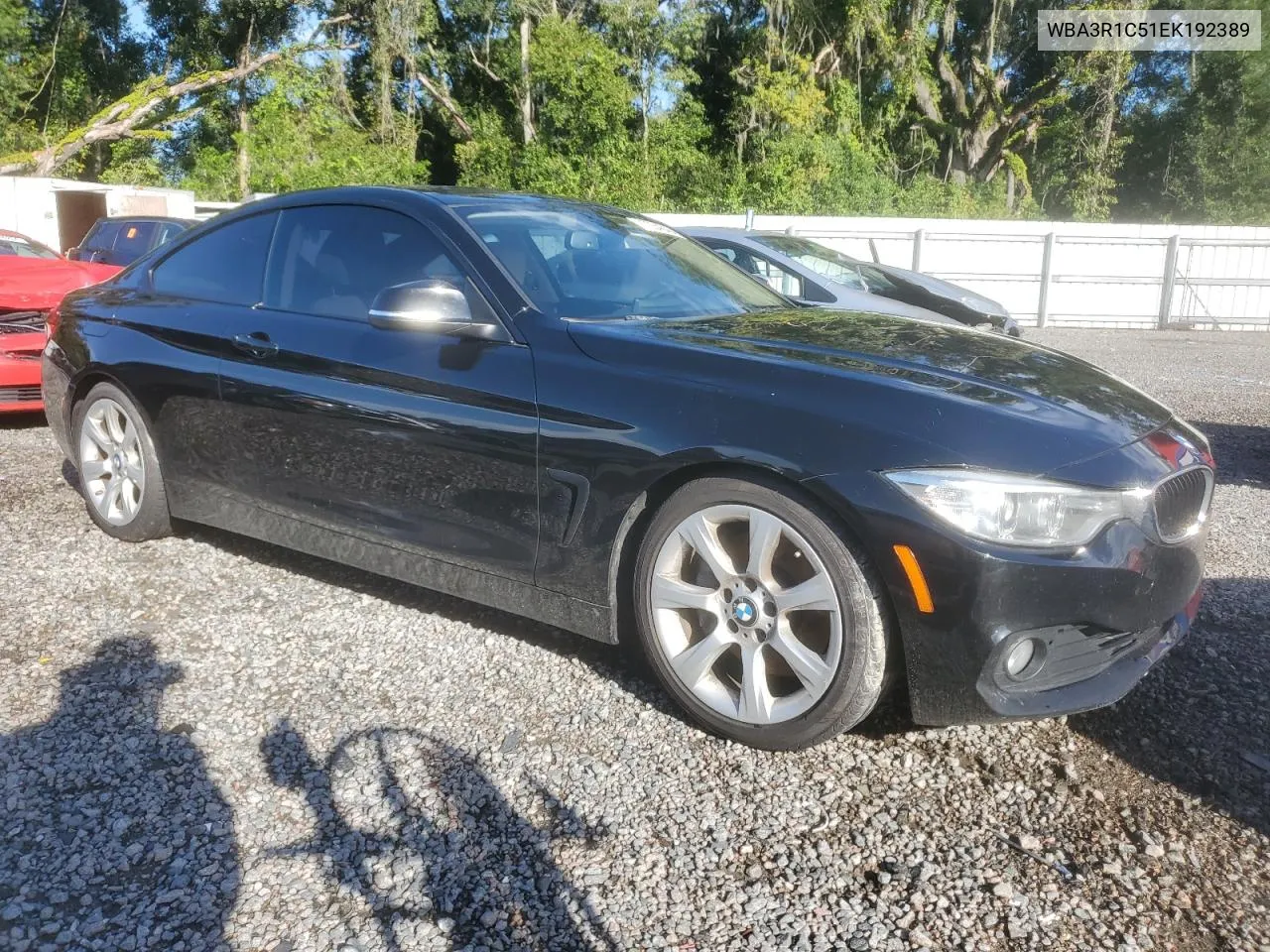 2014 BMW 435 I VIN: WBA3R1C51EK192389 Lot: 72346464