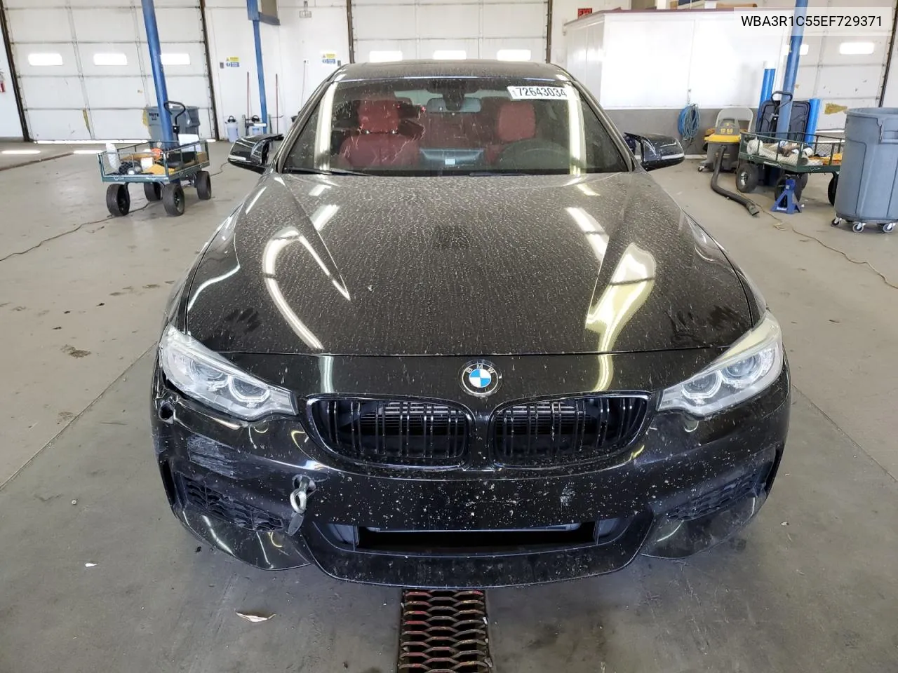 2014 BMW 435 I VIN: WBA3R1C55EF729371 Lot: 72643034