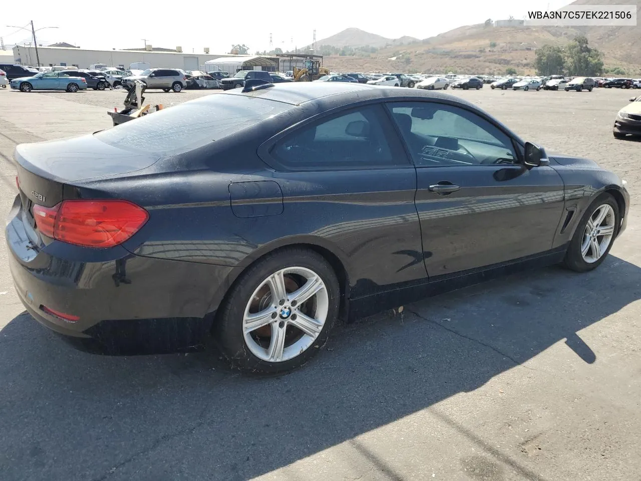 2014 BMW 428 I VIN: WBA3N7C57EK221506 Lot: 73014004