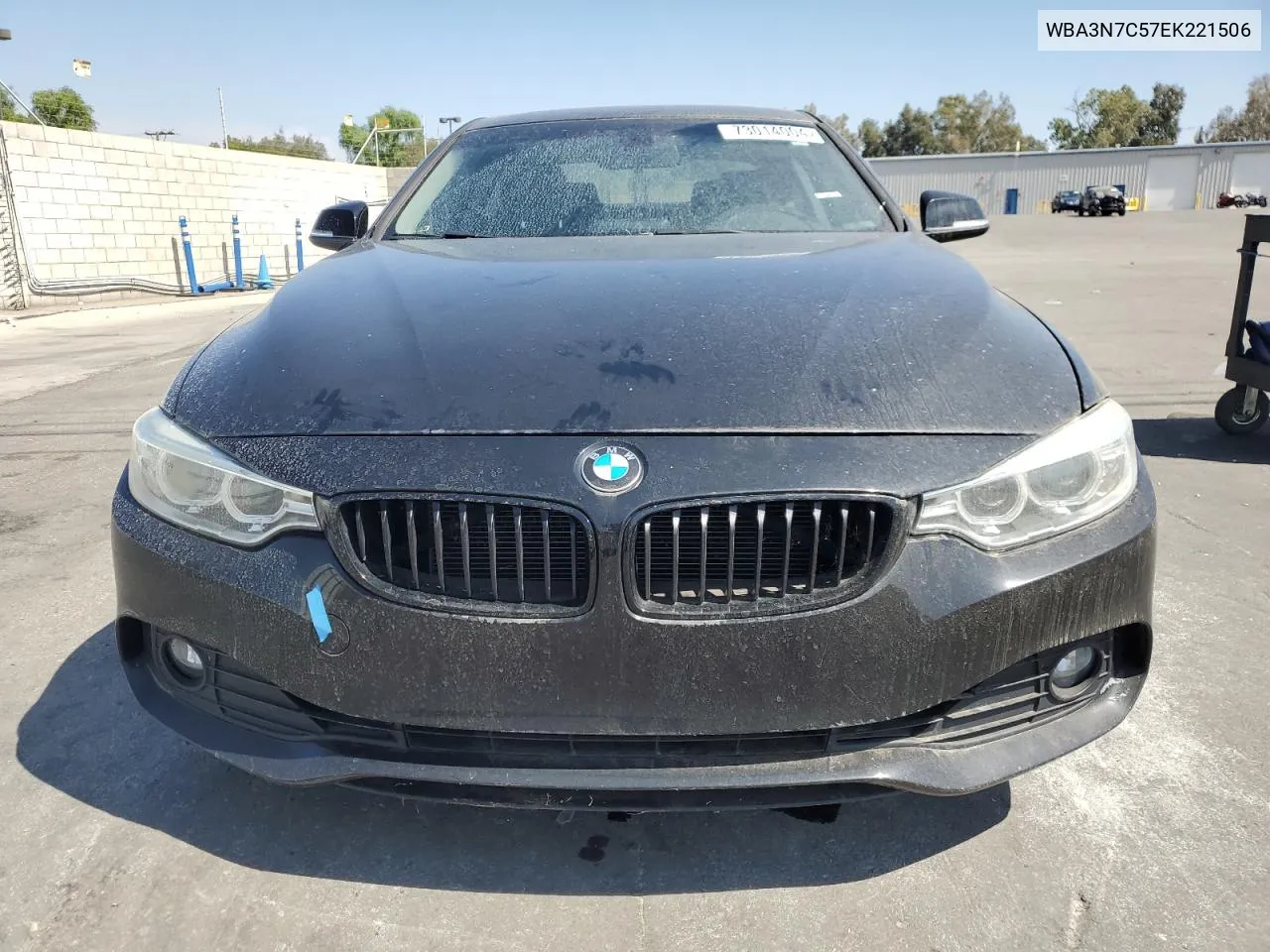 2014 BMW 428 I VIN: WBA3N7C57EK221506 Lot: 73014004