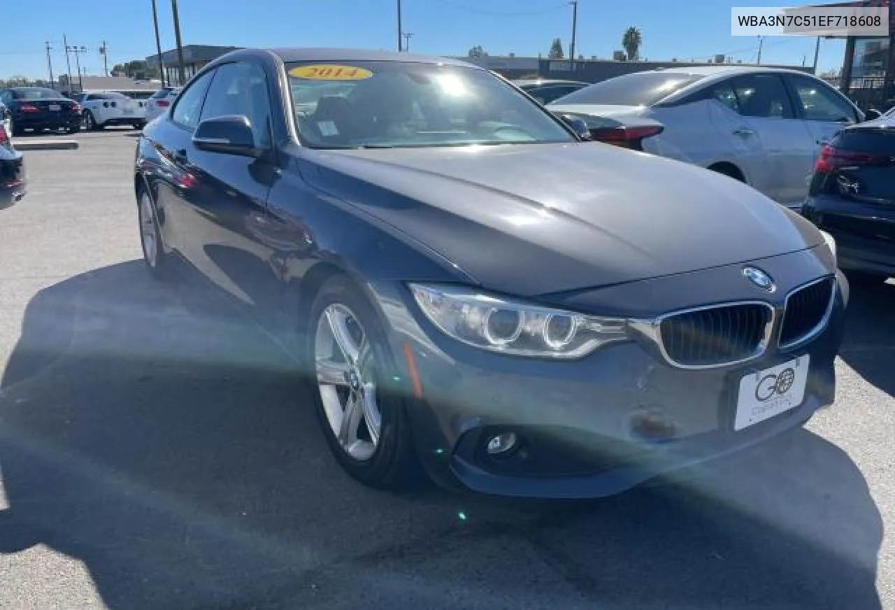 2014 BMW 428 I VIN: WBA3N7C51EF718608 Lot: 73602444