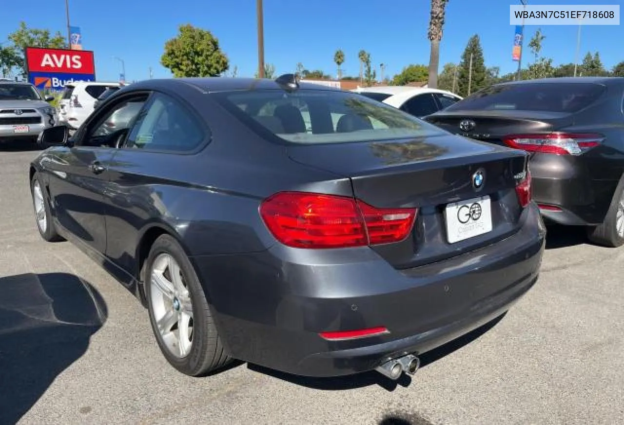 2014 BMW 428 I VIN: WBA3N7C51EF718608 Lot: 73602444