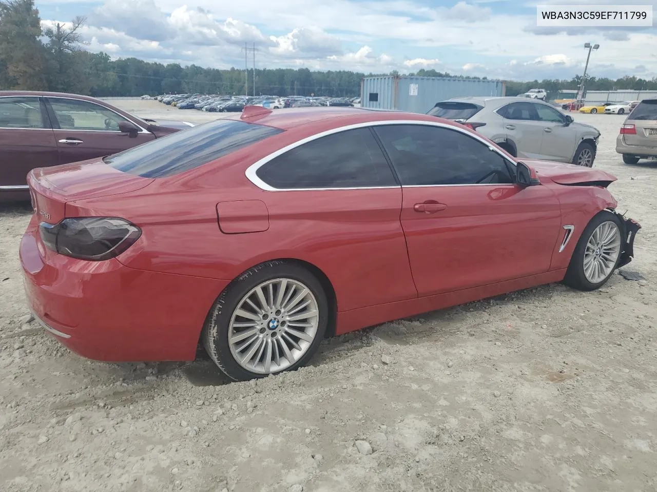 2014 BMW 428 I VIN: WBA3N3C59EF711799 Lot: 73802934