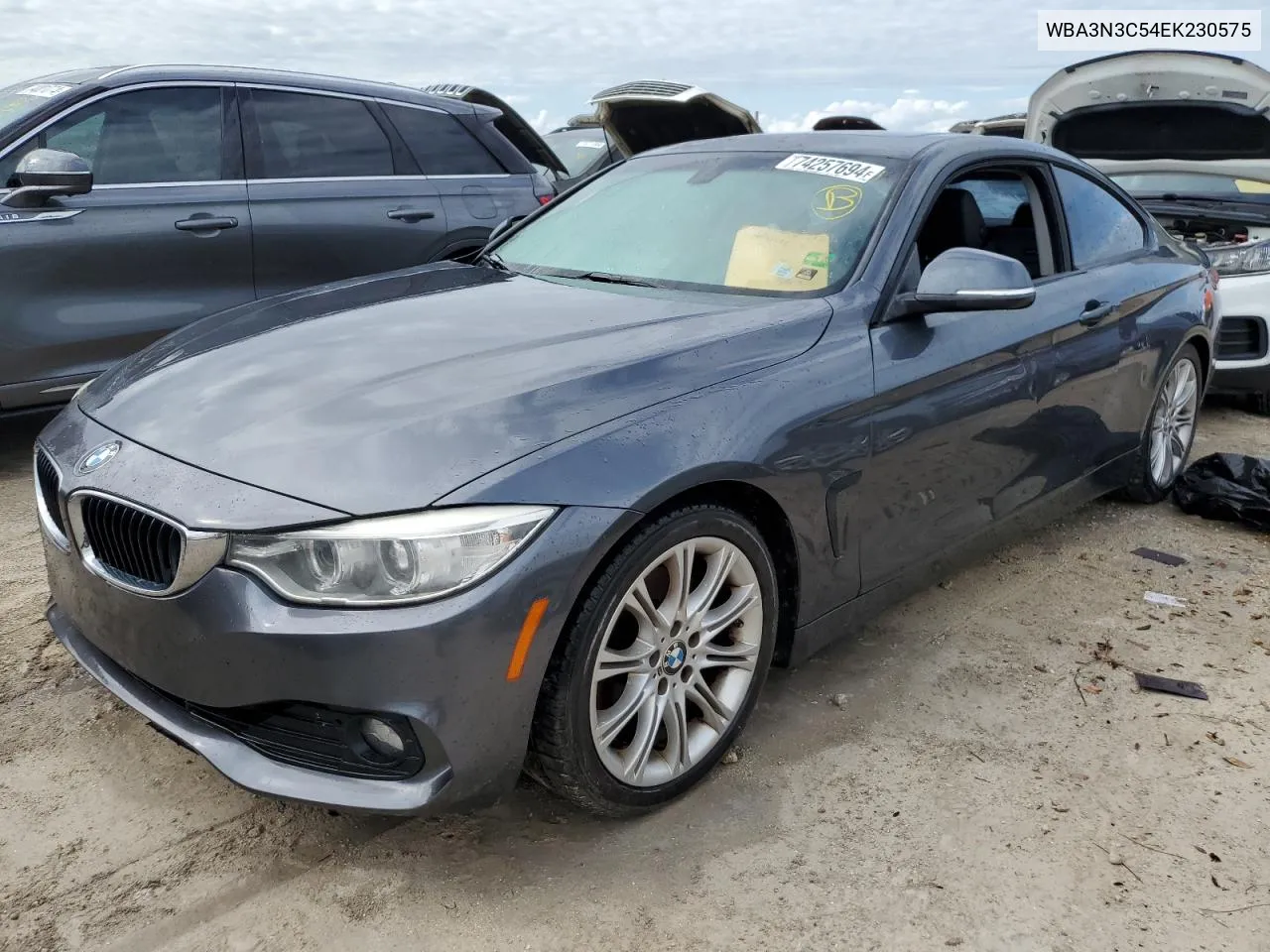 2014 BMW 428 I VIN: WBA3N3C54EK230575 Lot: 74257694