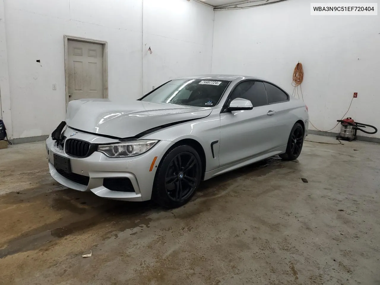 2014 BMW 428 Xi VIN: WBA3N9C51EF720404 Lot: 74467724