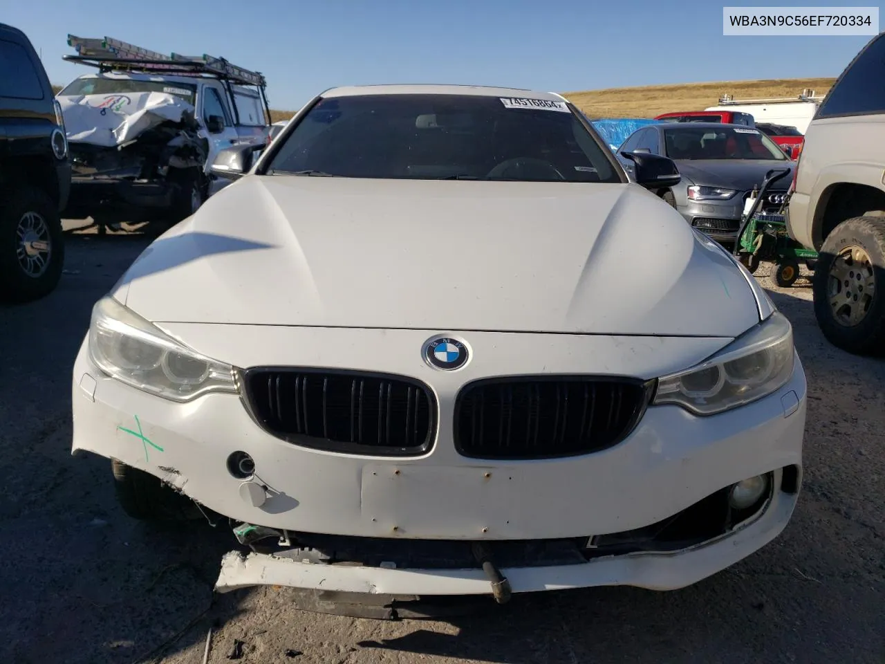 2014 BMW 428 Xi VIN: WBA3N9C56EF720334 Lot: 74516864