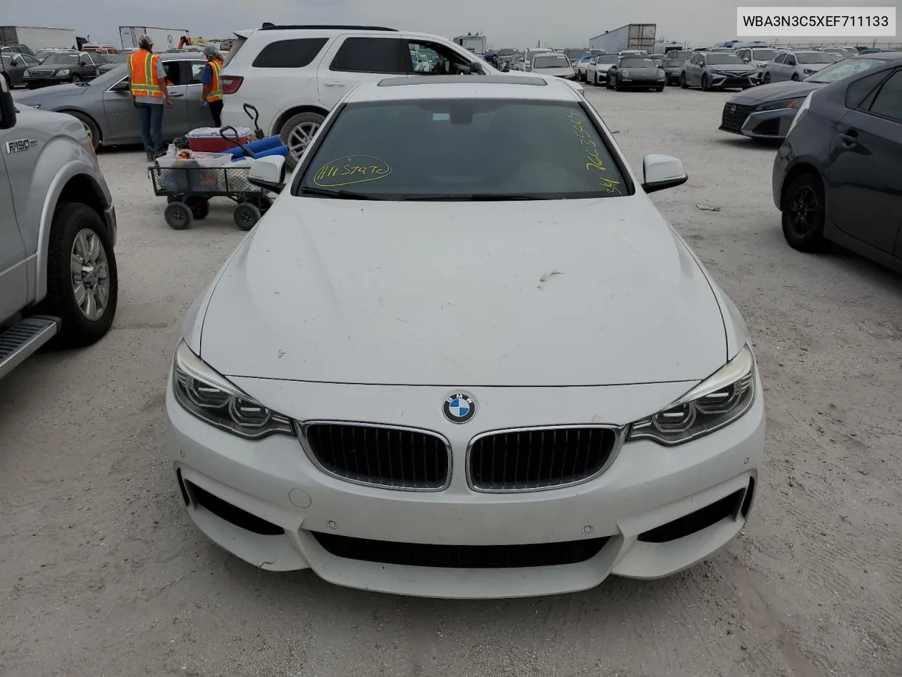 2014 BMW 428 I VIN: WBA3N3C5XEF711133 Lot: 76635064