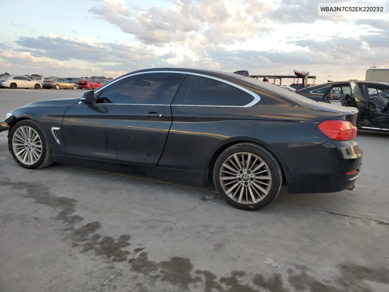 2014 BMW 428 I VIN: WBA3N7C52EK220232 Lot: 77953874