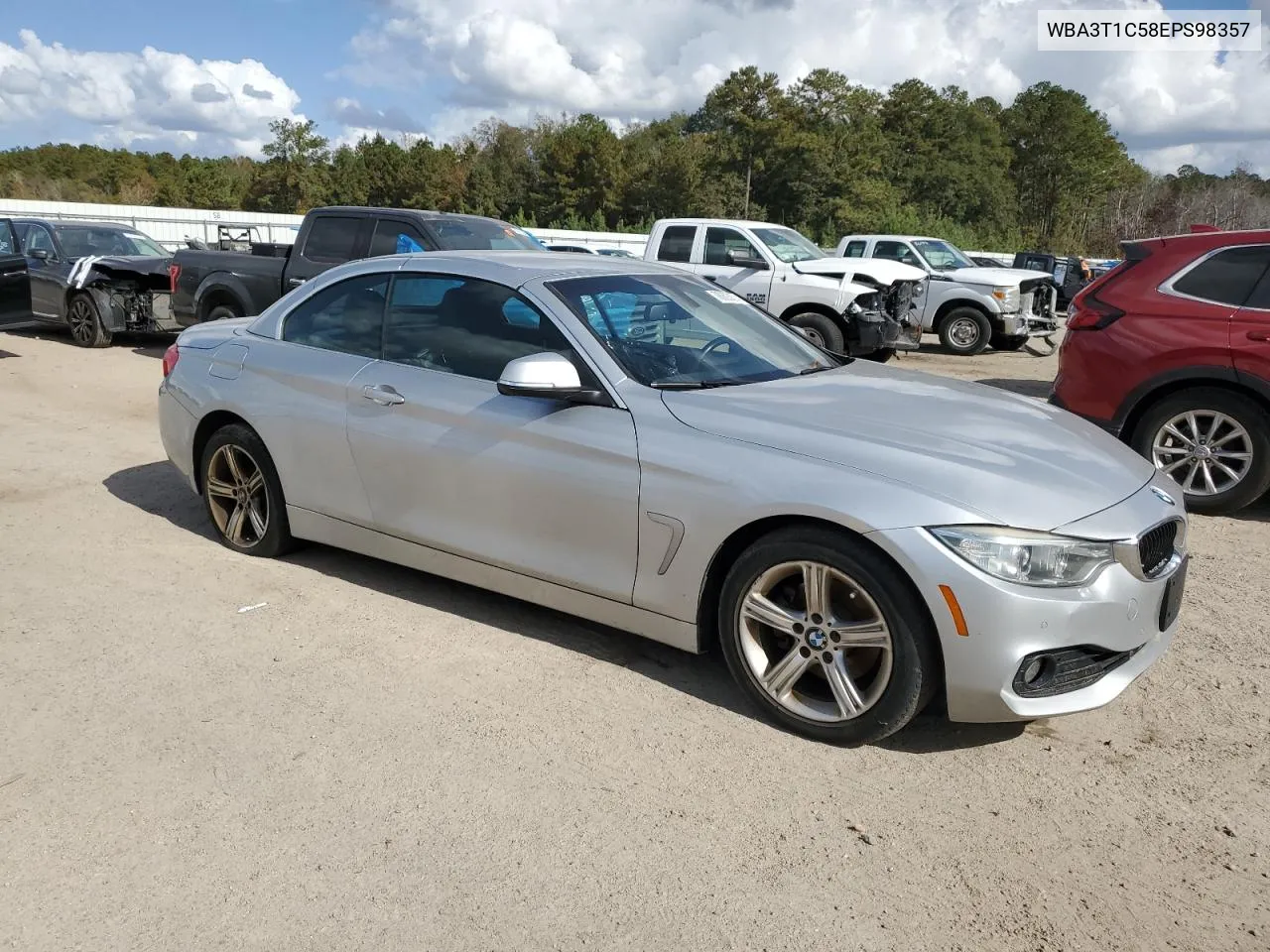 2014 BMW 428 Xi Sulev VIN: WBA3T1C58EPS98357 Lot: 78603674