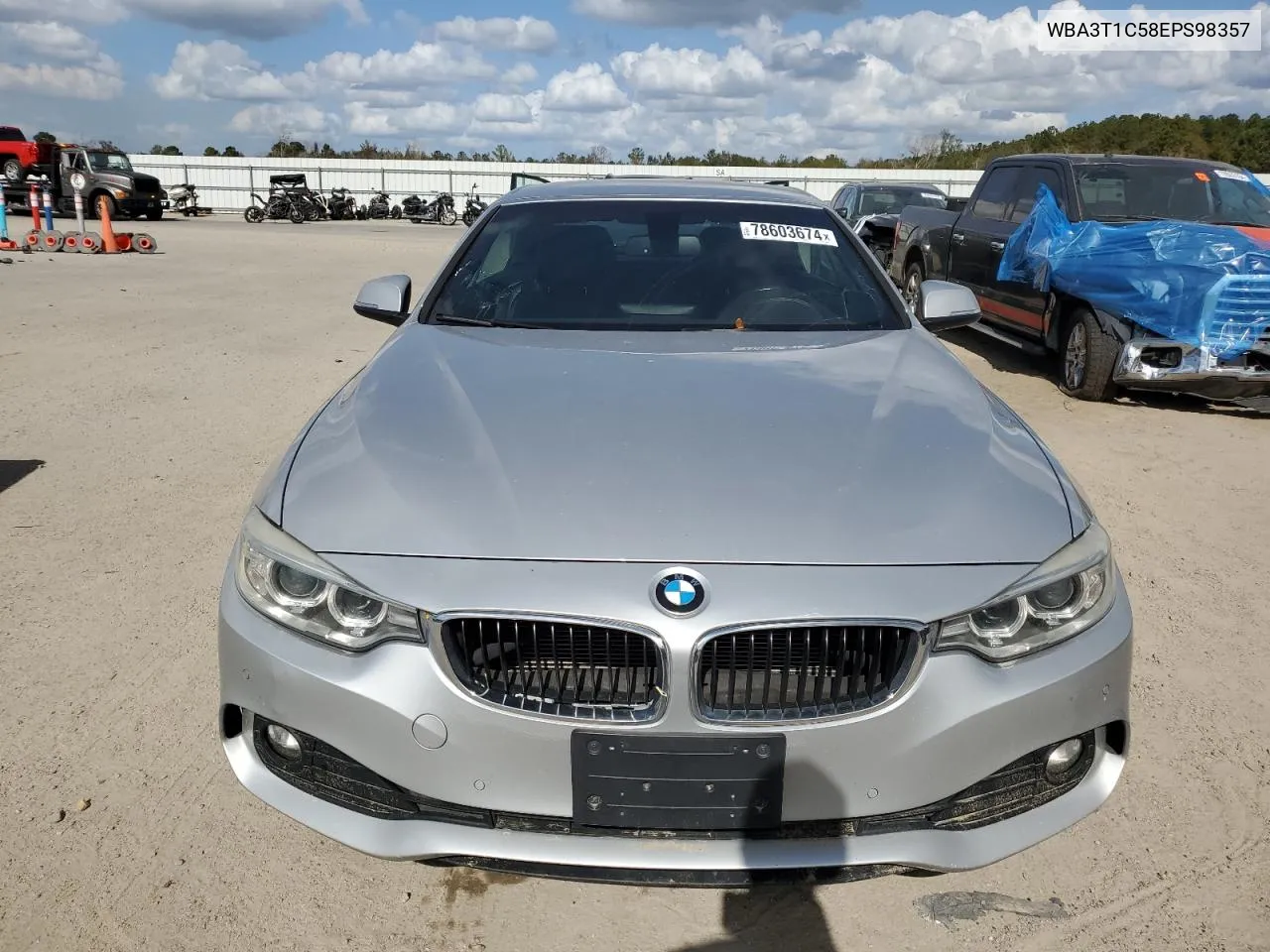 2014 BMW 428 Xi Sulev VIN: WBA3T1C58EPS98357 Lot: 78603674