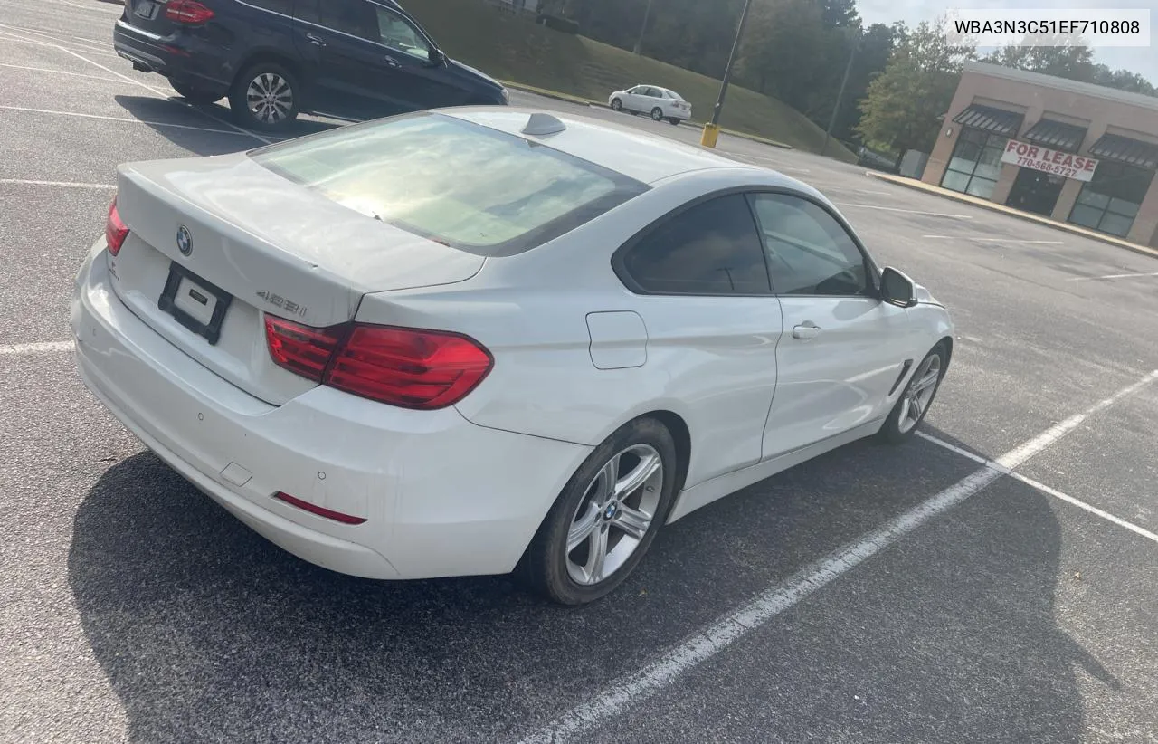 2014 BMW 428 I VIN: WBA3N3C51EF710808 Lot: 78629024