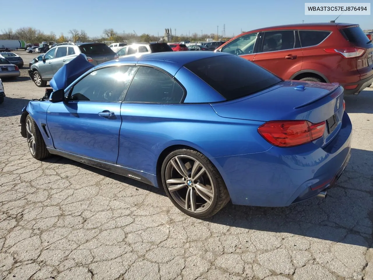 2014 BMW 435 I VIN: WBA3T3C57EJ876494 Lot: 80781524