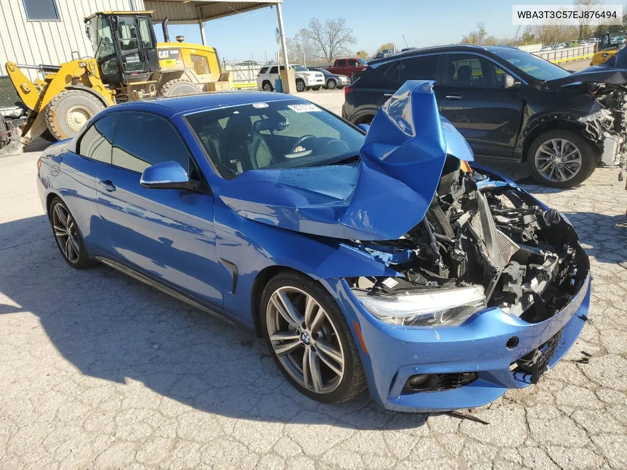 2014 BMW 435 I VIN: WBA3T3C57EJ876494 Lot: 80781524