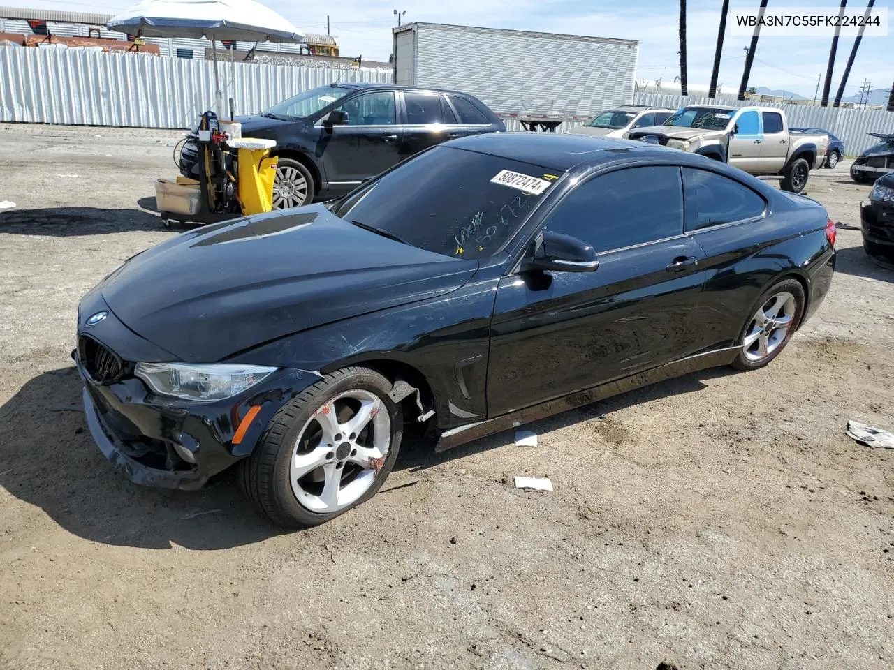 WBA3N7C55FK224244 2015 BMW 428 I