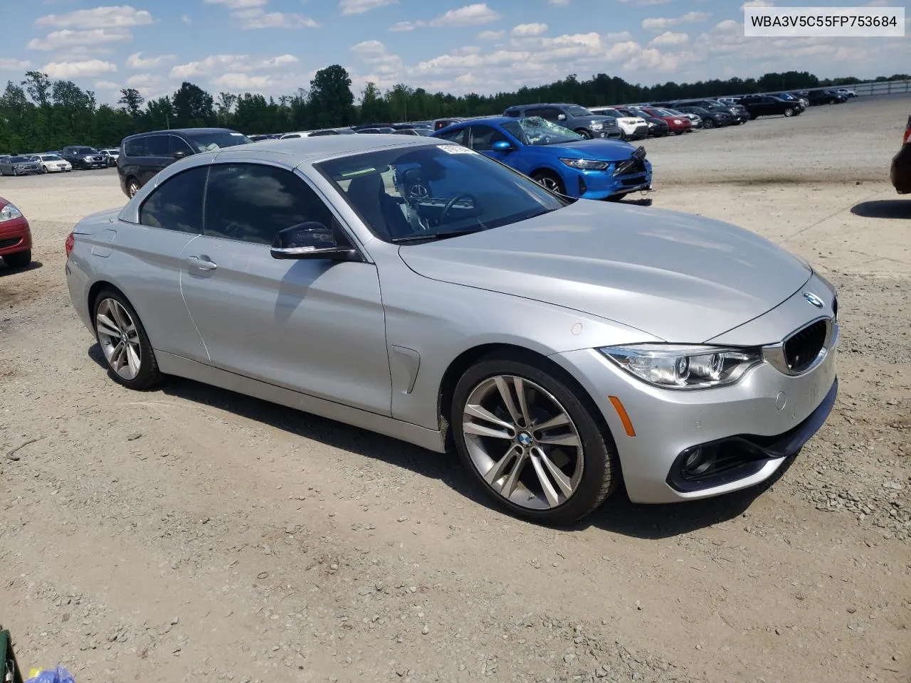 2015 BMW 428 I VIN: WBA3V5C55FP753684 Lot: 51977844