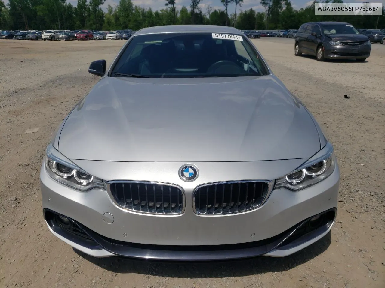 2015 BMW 428 I VIN: WBA3V5C55FP753684 Lot: 51977844