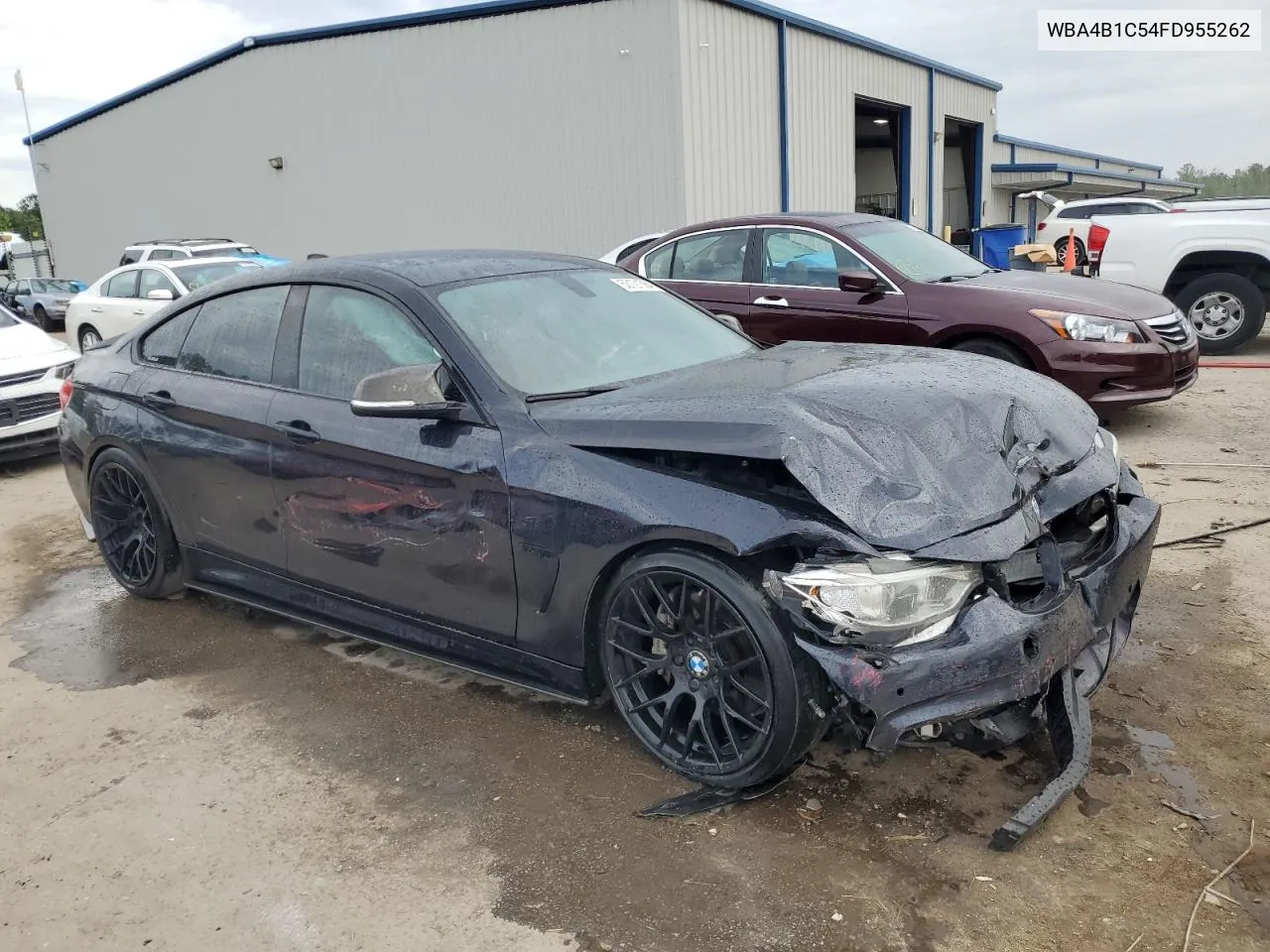 2015 BMW 435 I Gran Coupe VIN: WBA4B1C54FD955262 Lot: 53121564