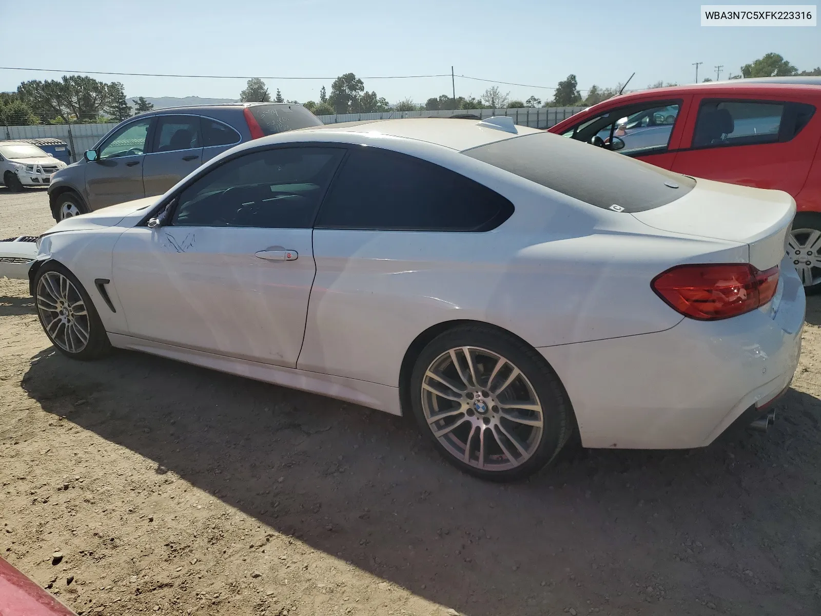 2015 BMW 428 I VIN: WBA3N7C5XFK223316 Lot: 53450604