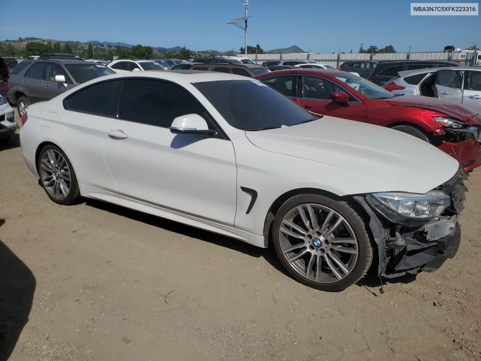 WBA3N7C5XFK223316 2015 BMW 428 I