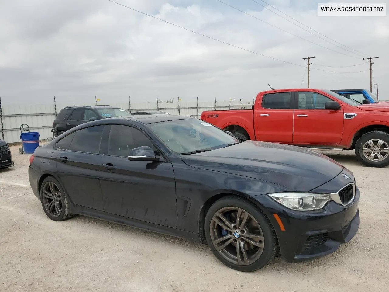 2015 BMW 428 I Gran Coupe VIN: WBA4A5C54FG051887 Lot: 57142774