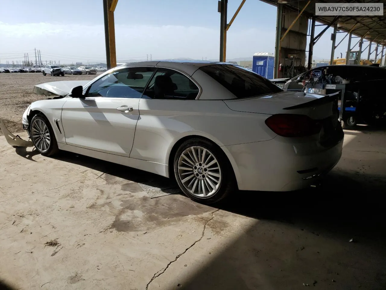 2015 BMW 428 I Sulev VIN: WBA3V7C50F5A24230 Lot: 59999684