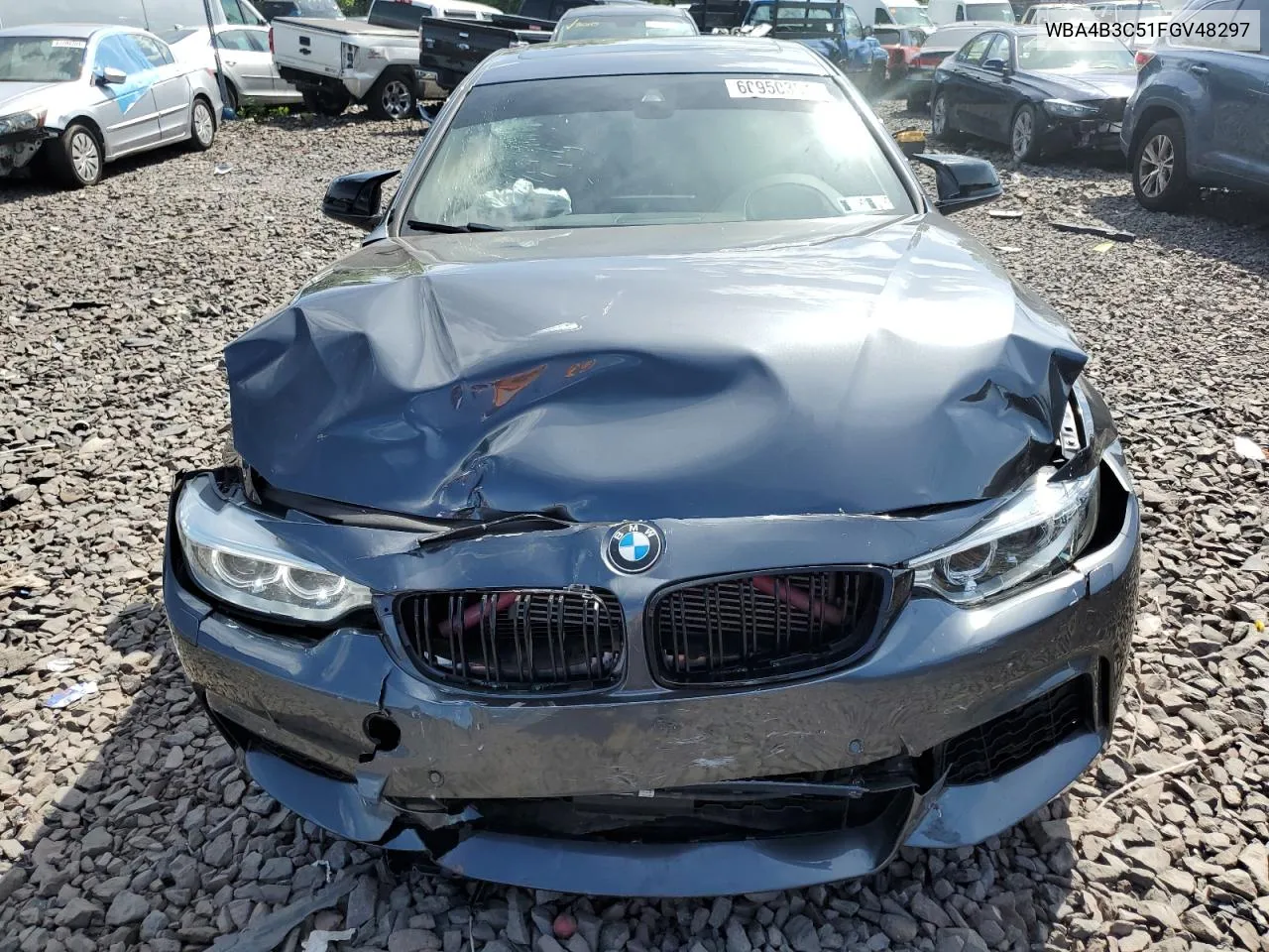 2015 BMW 435 Xi Gran Coupe VIN: WBA4B3C51FGV48297 Lot: 60950394