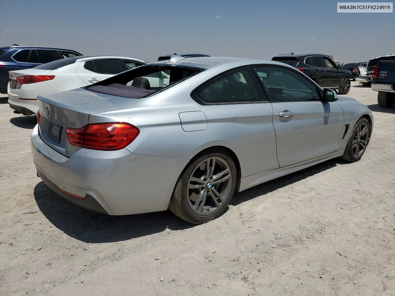 2015 BMW 428 I VIN: WBA3N7C51FK224919 Lot: 66759734