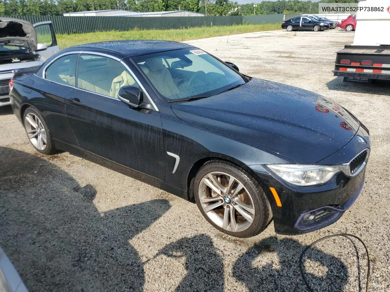 2015 BMW 435 I VIN: WBA3T3C52FP738862 Lot: 66840824