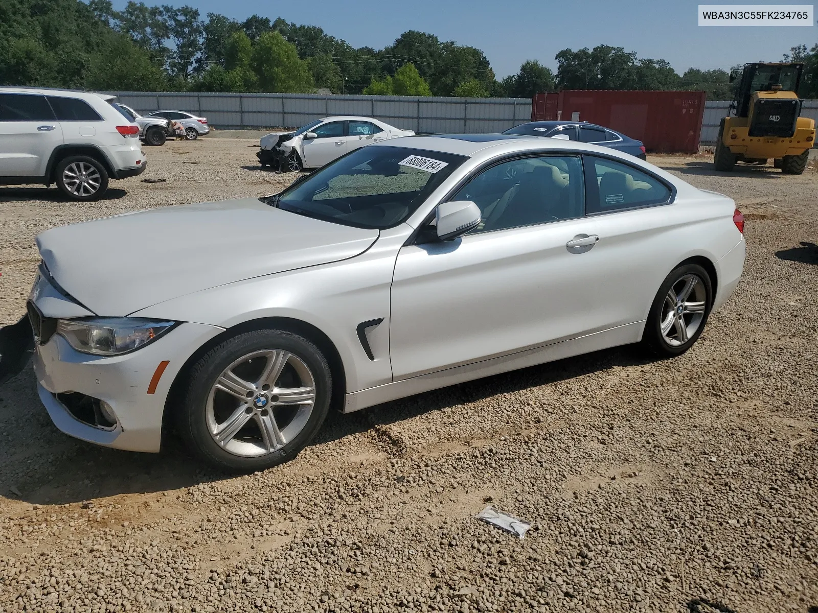 2015 BMW 428 I VIN: WBA3N3C55FK234765 Lot: 68006184